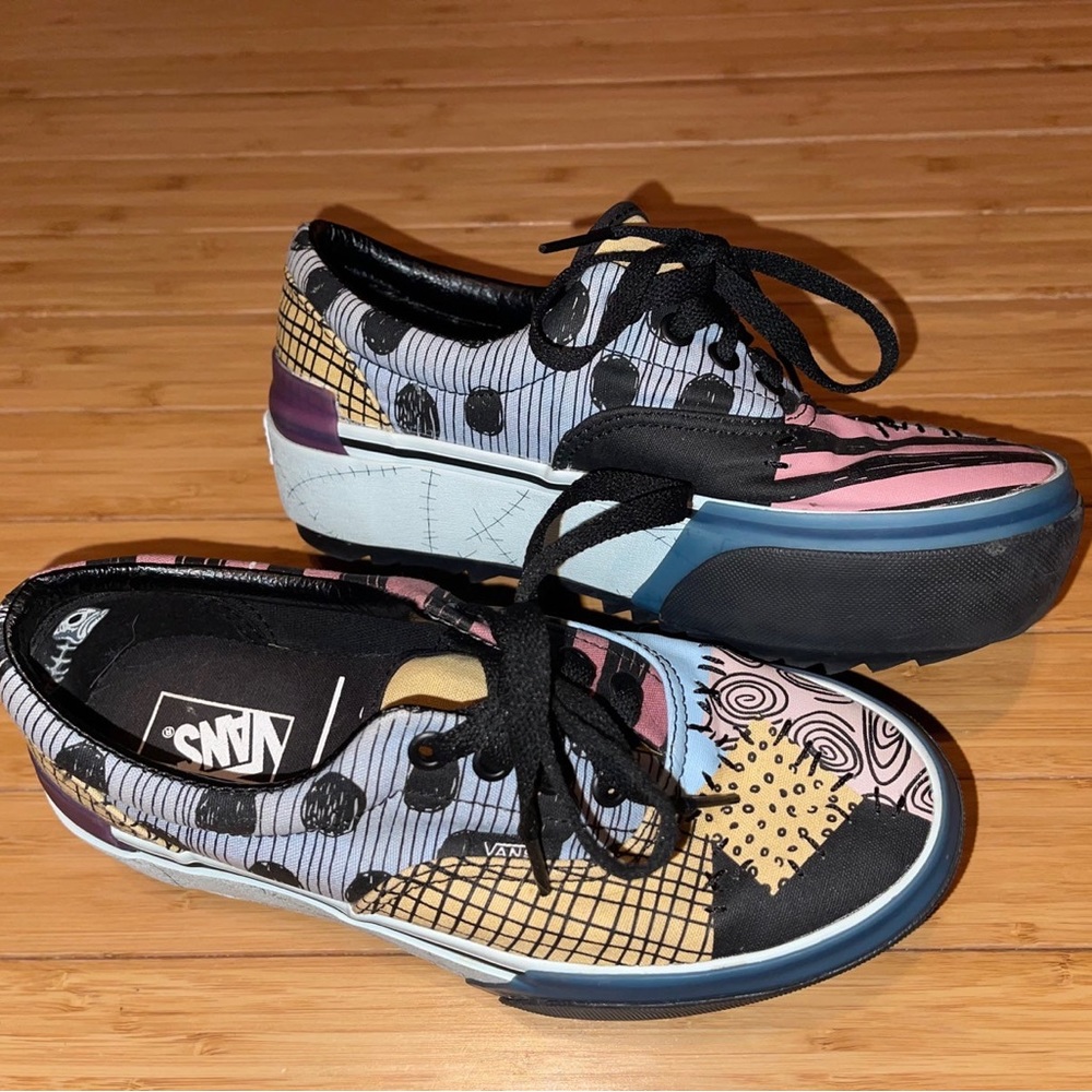 Nightmare before Christmas stacked vans